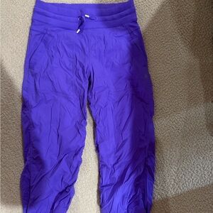 Lululemon Athletica Purple Capris